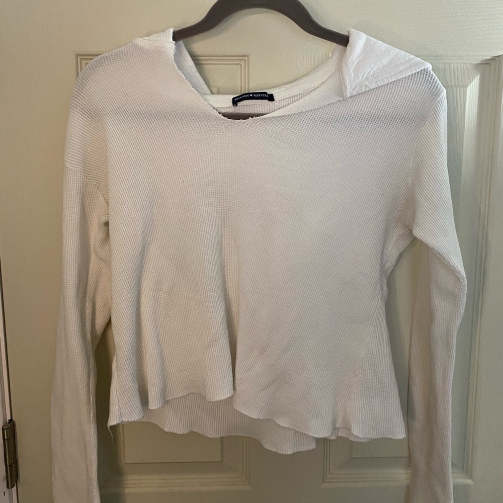 Brandy Melville Hooded Top